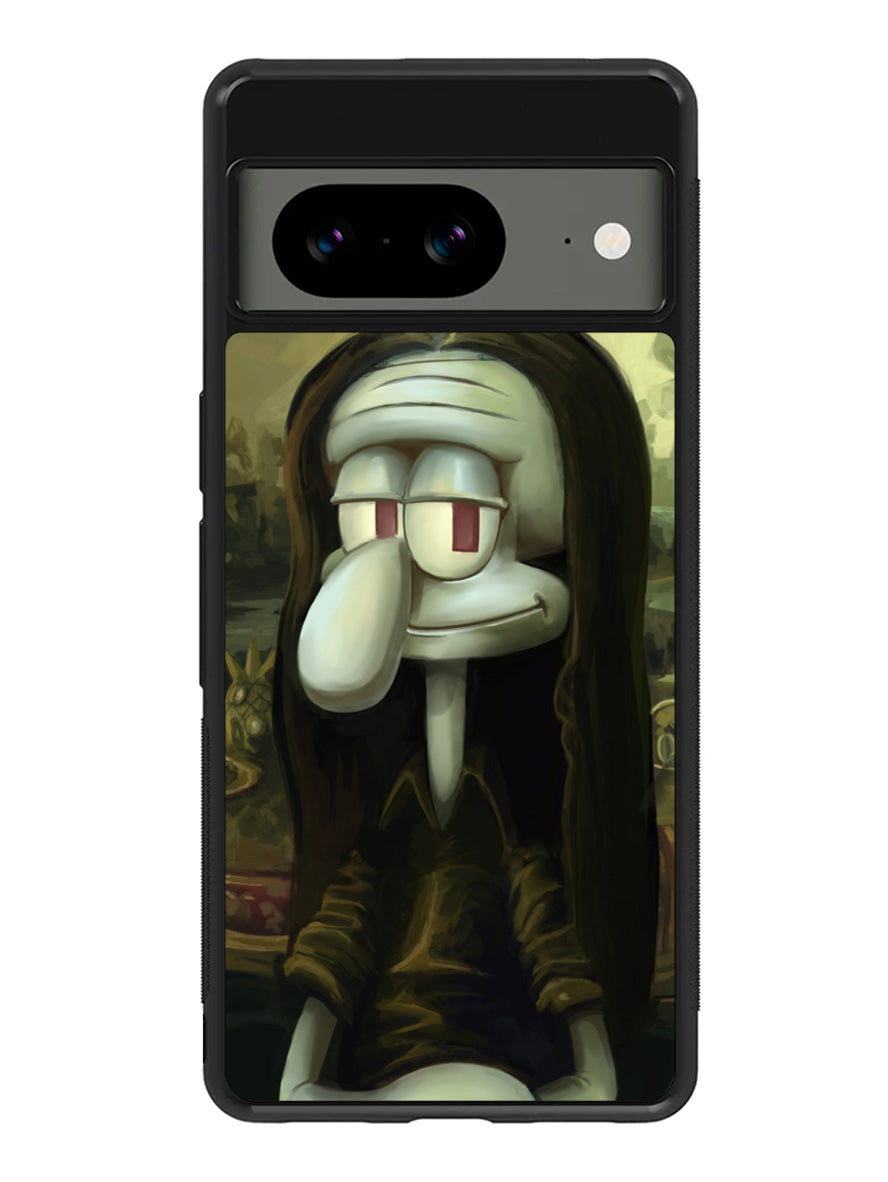 Squidward Monalisa Google Pixel 8a Case