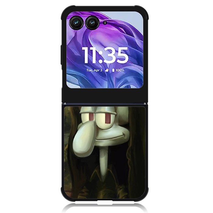 Squidward Monalisa Motorola Moto Razr 2024 , Moto Razr 50 Case