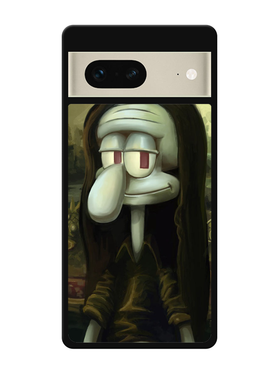 Squidward Monalisa Google Pixel 7 Case