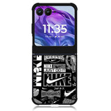 brand sticker Motorola Moto Razr 2024 , Moto Razr 50 Case
