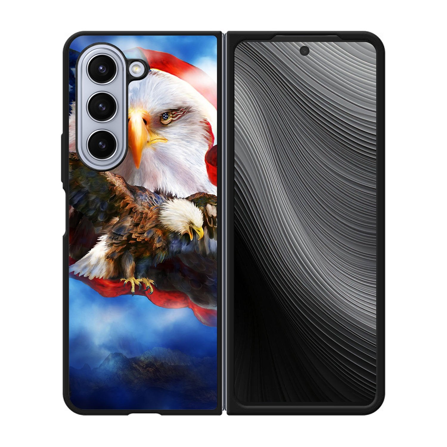 American Flag Eagle Case Samsung Galaxy z Fold 5 5G BC2509