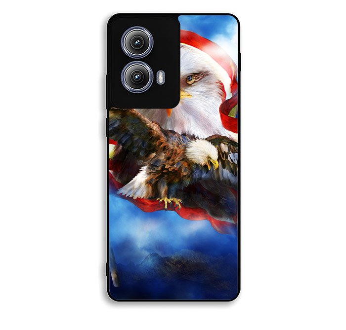 American Flag Eagle Motorola Moto Edge 2024 Case BC2509
