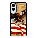 American Flag Eagle 2nd Samsung Galaxy S25 Edge Case Case