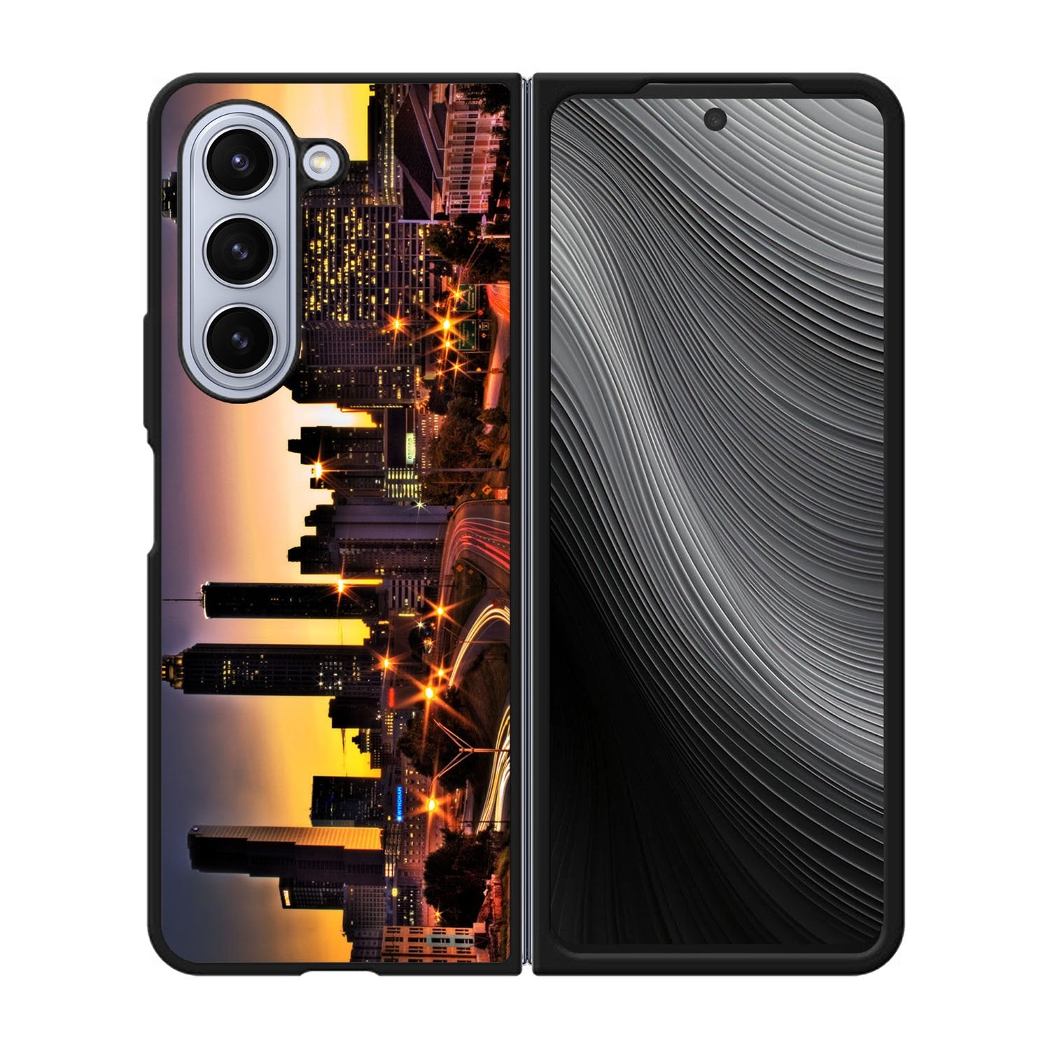 Atlanta Lights City Night Light Case Samsung Galaxy z Fold 5 5G BC2512