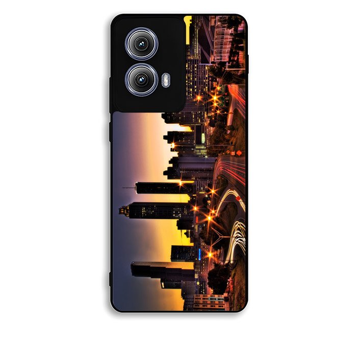 Atlanta Lights City Night Light Motorola Moto Edge 2024 Case BC2512