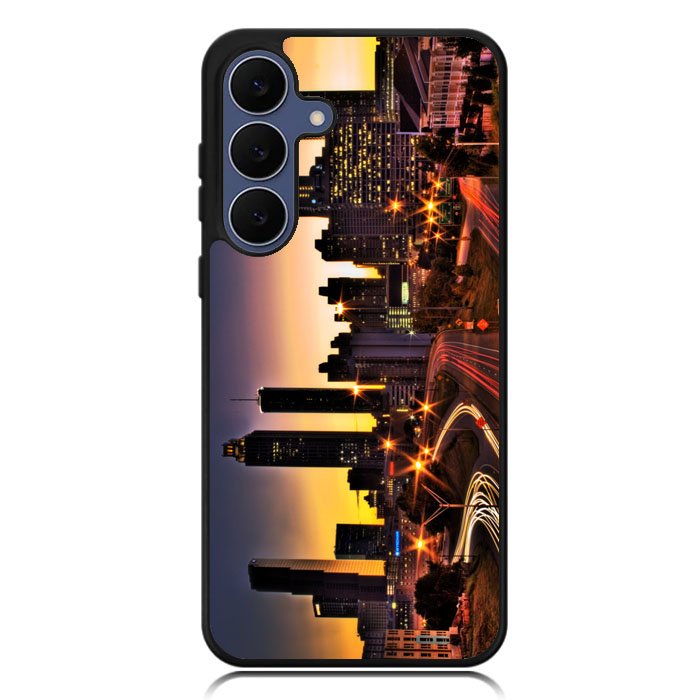 Atlanta Lights City Night Light Samsung Galaxy S25 FE Case BC2512