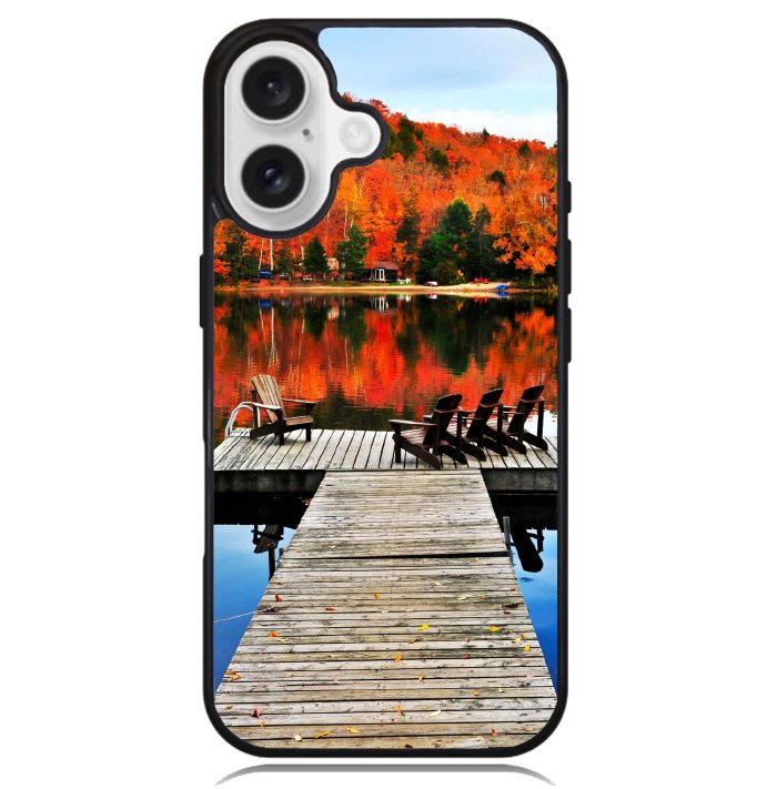 Autumn Fall on Lake Case iPhone 16 BC2514
