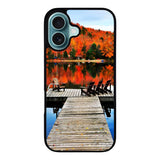 Autumn Fall on Lake Case iPhone 16 Plus BC2514