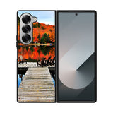 Autumn Fall on Lake Case Samsung Galaxy Z Fold 6 5G BC2514
