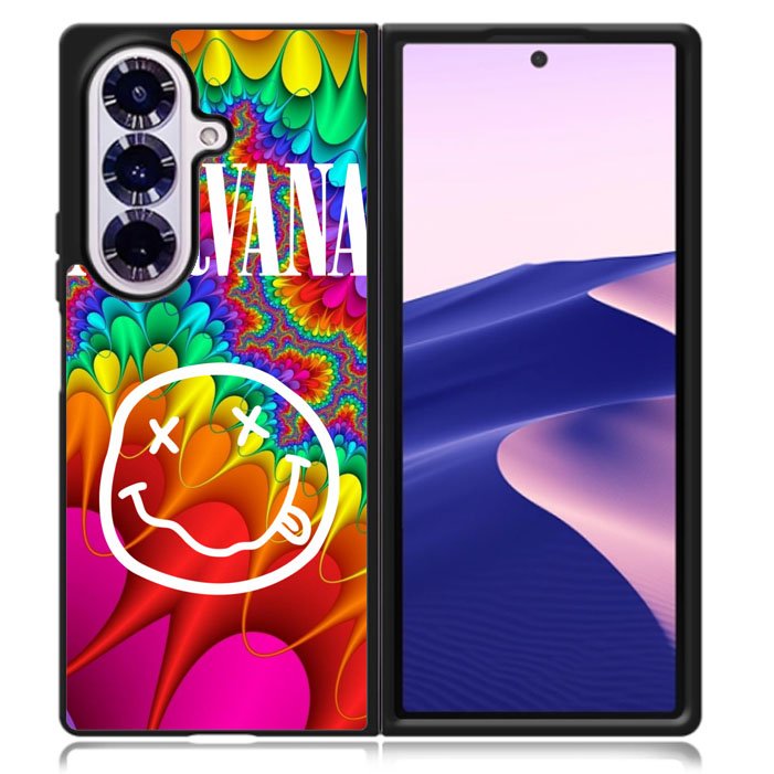 Nirvana logo Samsung Galaxy Z Fold 7 5G Case BC2519
