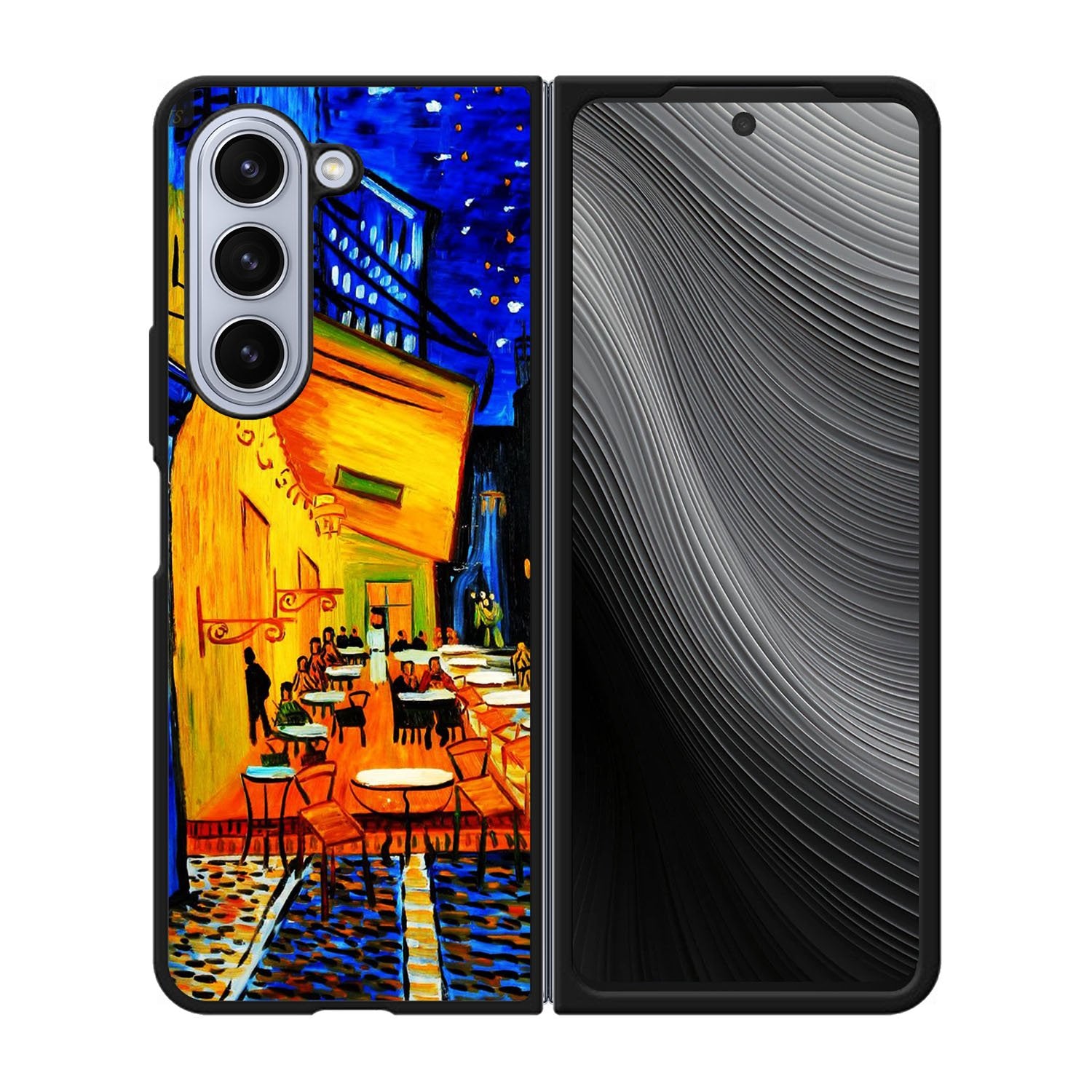 Cafe terrace Night by Vincent Van Gogh Case Samsung Galaxy z Fold 5 5G BC2521