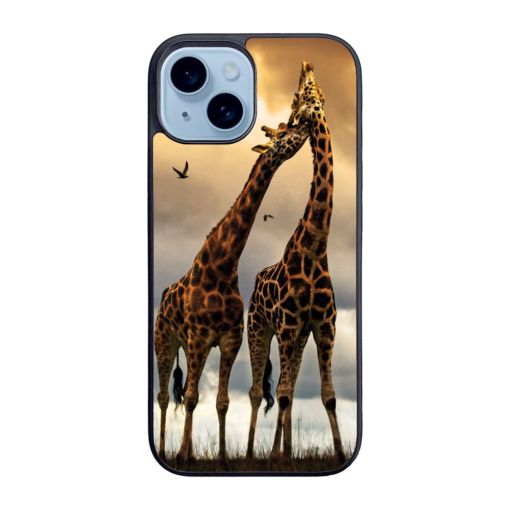 giraffes photography Case iPhone 15 Plus BC2524