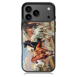 Horses Running iPhone 17 Pro Case BC2526
