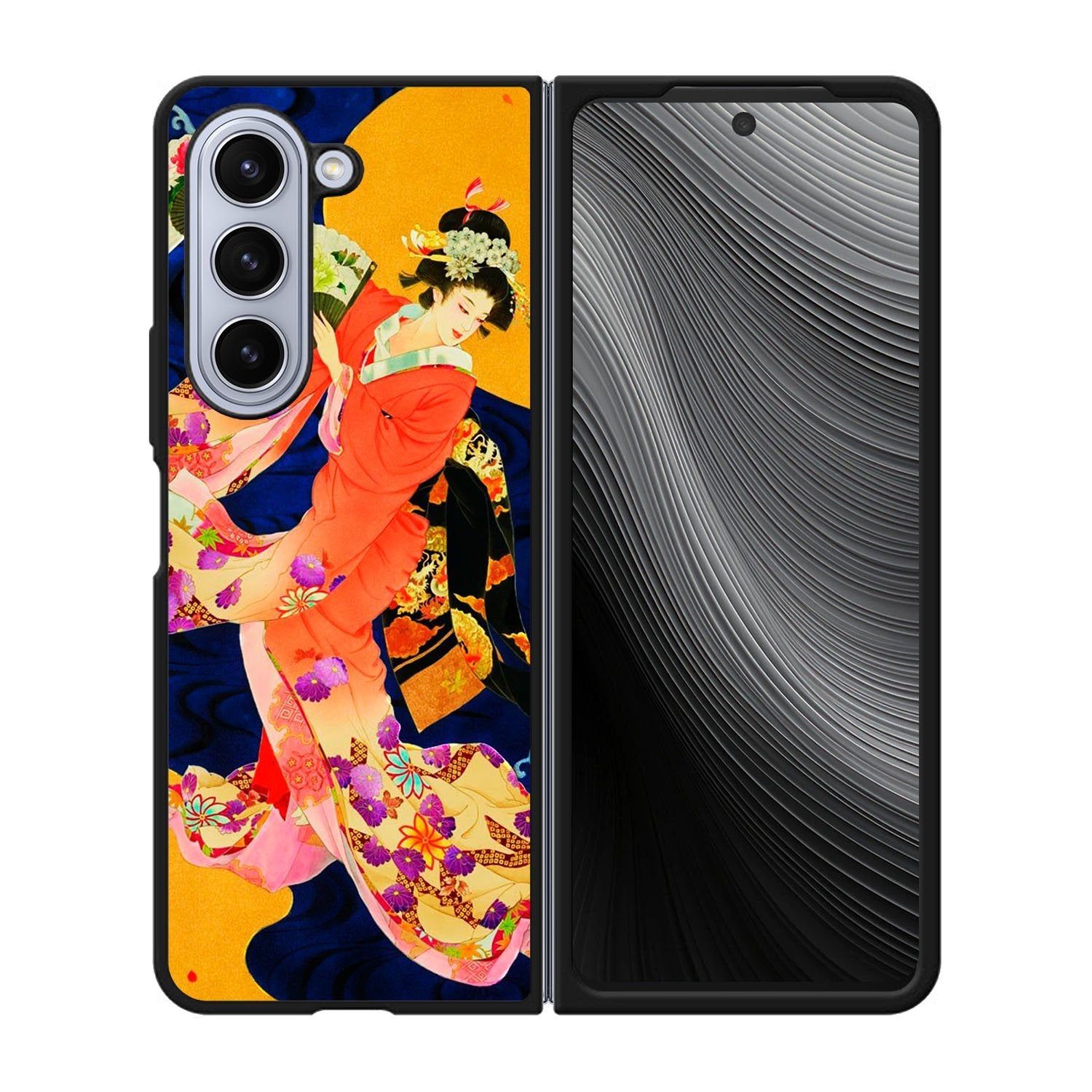 Japanese Geisha Asian Case Samsung Galaxy z Fold 5 5G BC2527