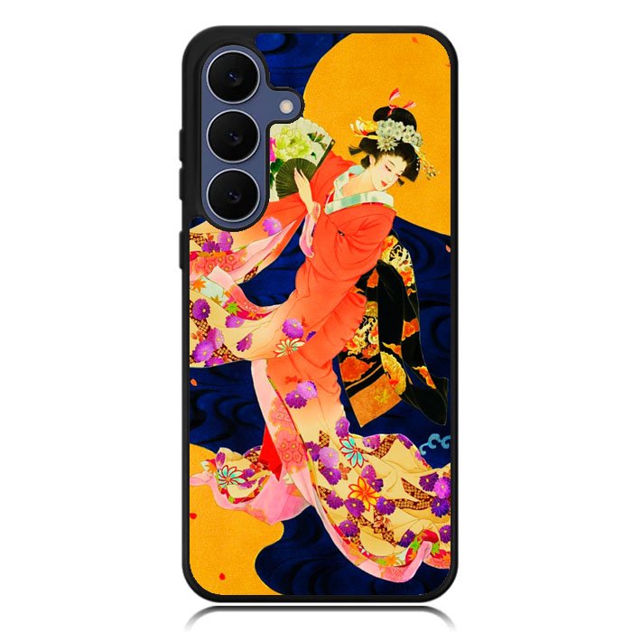 Japanese Geisha Asian Samsung Galaxy S25 FE Case BC2527