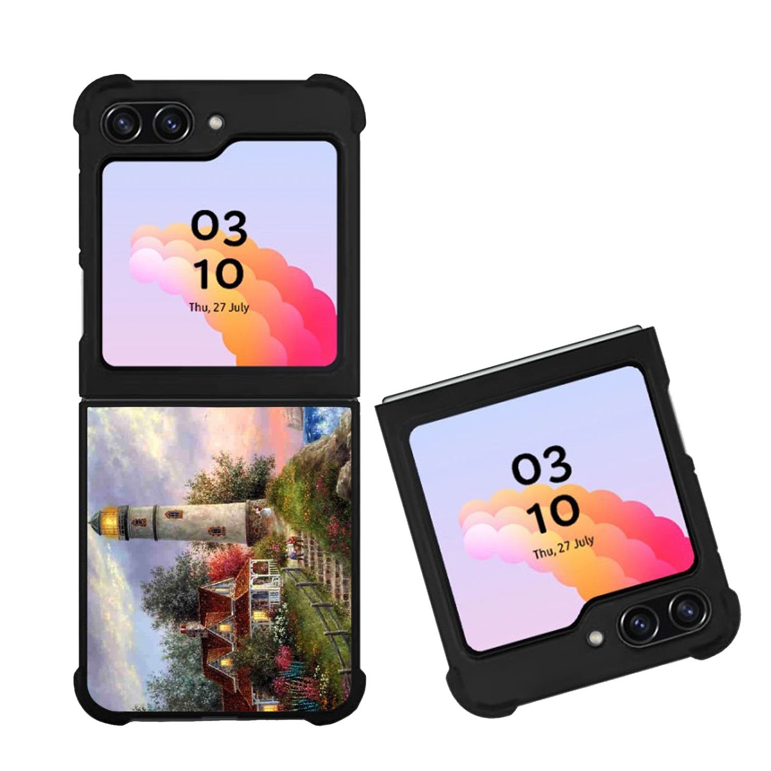 Lighthouse On Hill art Case Samsung Galaxy Z Flip 5 5G BC2529