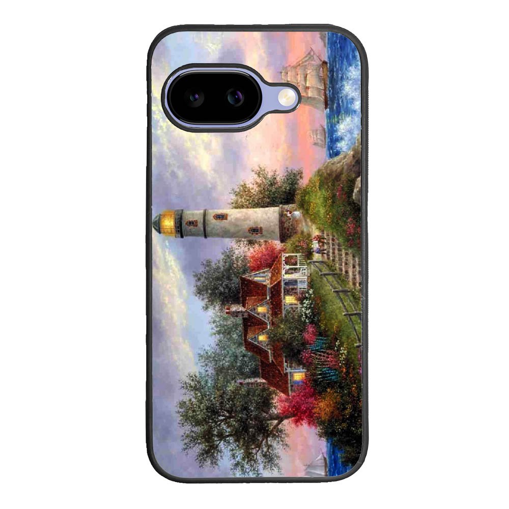 Lighthouse On Hill art Google Pixel 10A Case BC2529