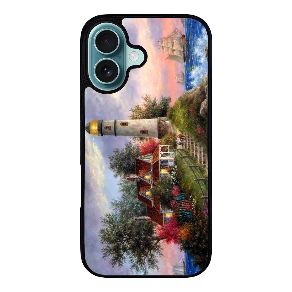 Lighthouse On Hill art Case iPhone 16 Plus BC2529