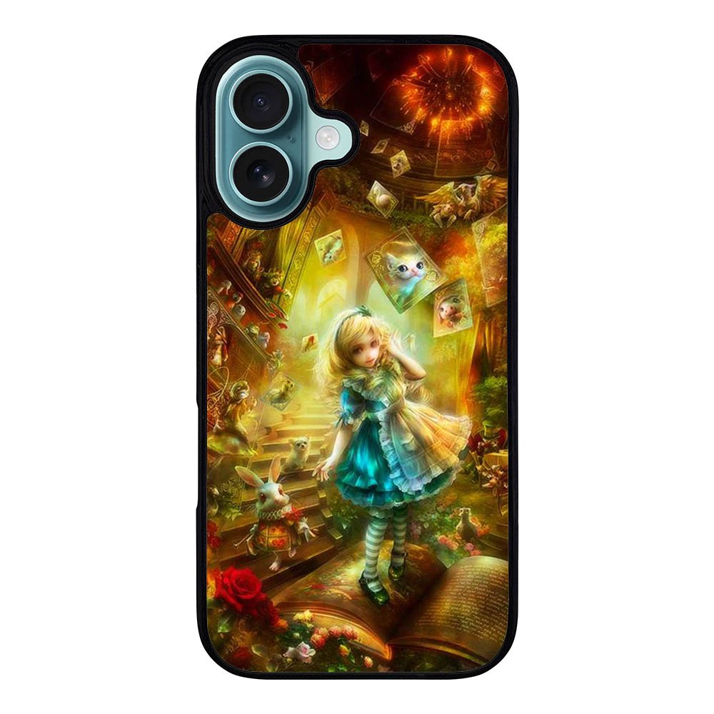 alice in wonderland ART Case iPhone 16 Plus BC2533