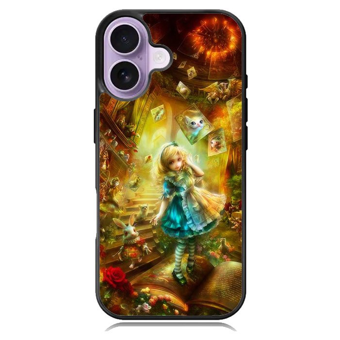 alice in wonderland ART iPhone 17 Case BC2533