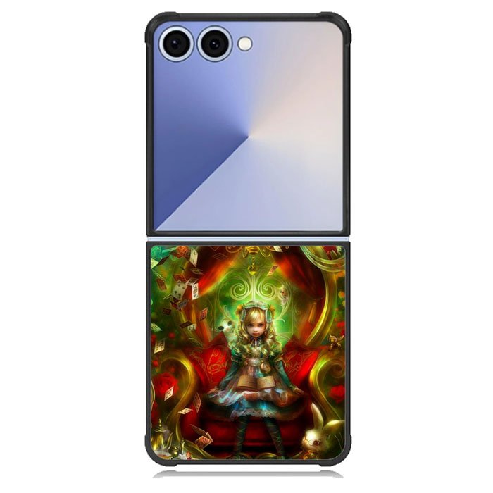 alice in wonderland ART Samsung Galaxy Z Flip 7 Case BC2534