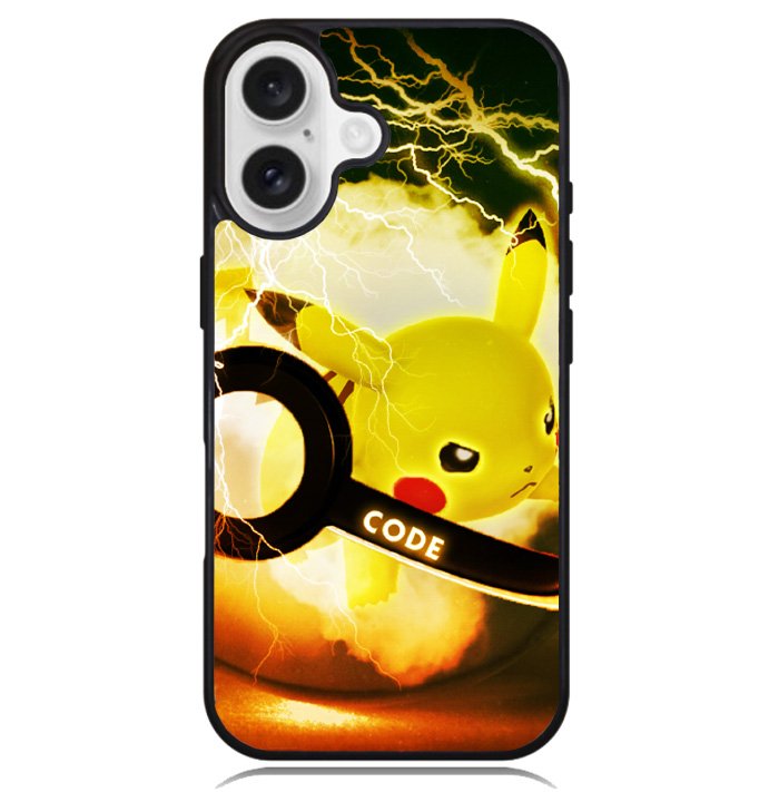 PIKACU pokemon ball wallpaper Case iPhone 16 BC2536