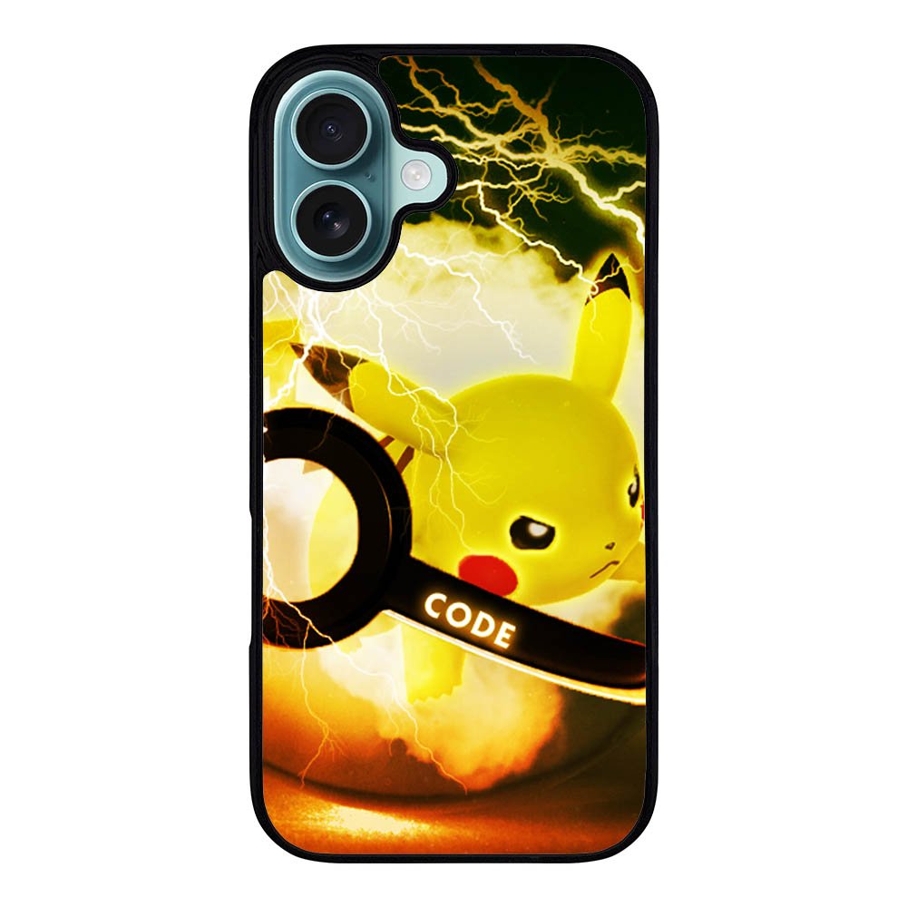 PIKACU pokemon ball wallpaper Case iPhone 16 Plus BC2536