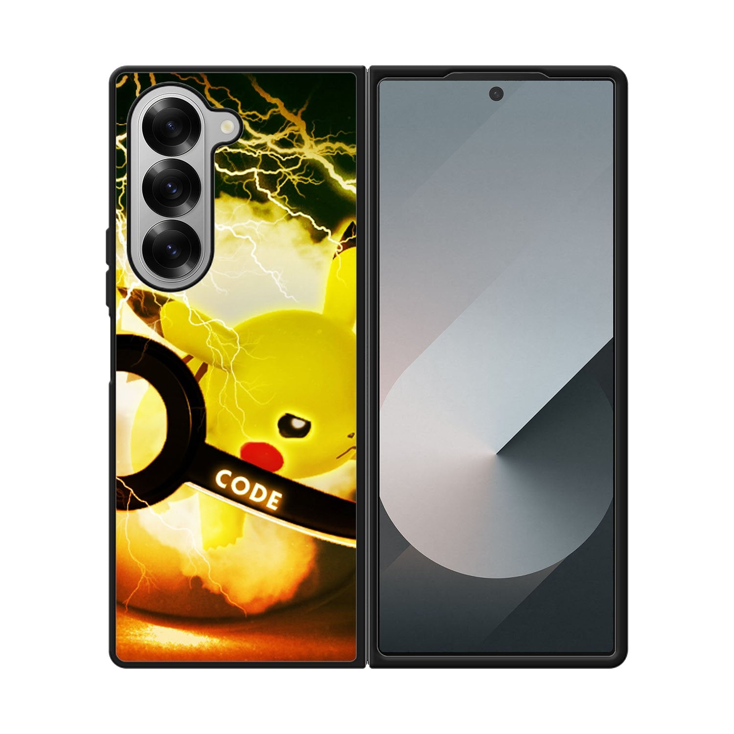 PIKACU pokemon ball wallpaper Case Samsung Galaxy Z Fold 6 5G BC2536