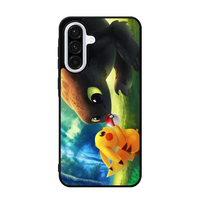 toothless and pikachu Samsung Galaxy A36 Case FE3527