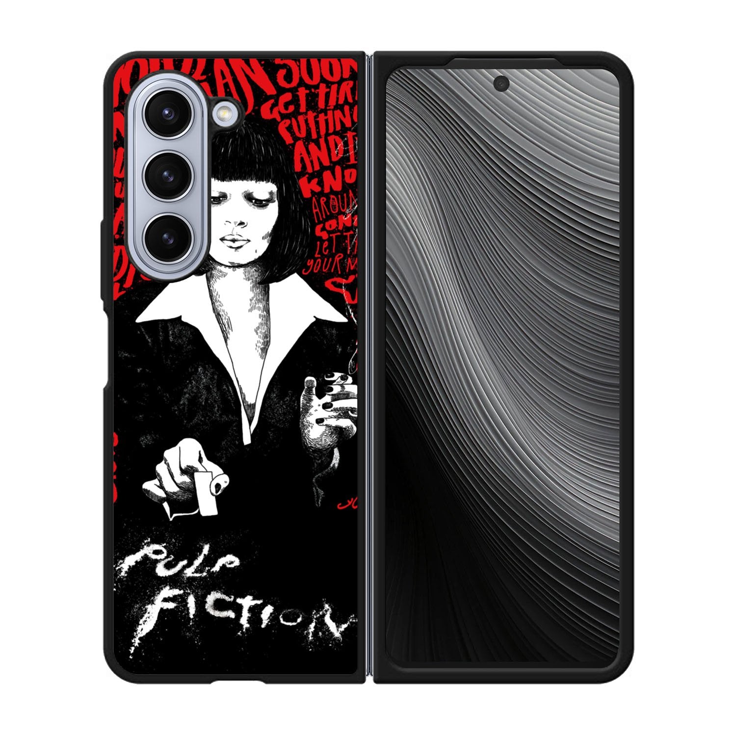 Extra Pulp Fiction Oranges Case Samsung Galaxy z Fold 5 5G BC2539