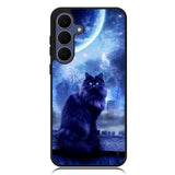 Cemetery Cat ART Samsung Galaxy S25 FE Case BC2541