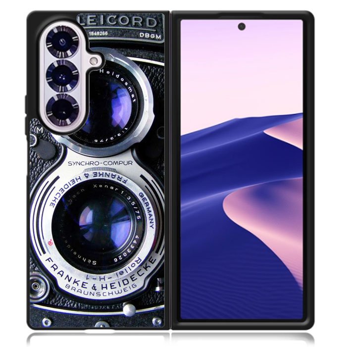 Twin Reflex Camera Samsung Galaxy Z Fold 7 5G Case BC2543