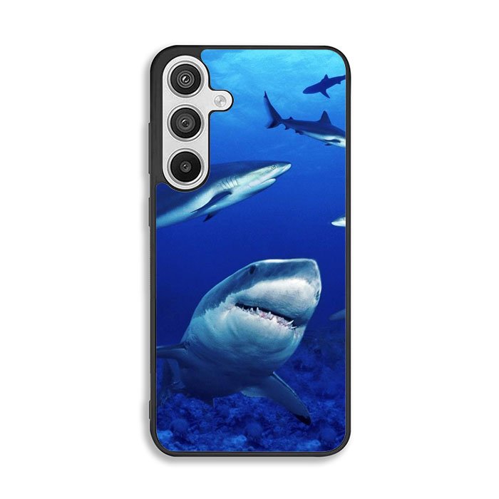 shark in water wallpaper Samsung Galaxy A26 Case BC2545