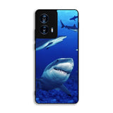 shark in water wallpaper Motorola Moto G Power 5G 2024 Case BC2545
