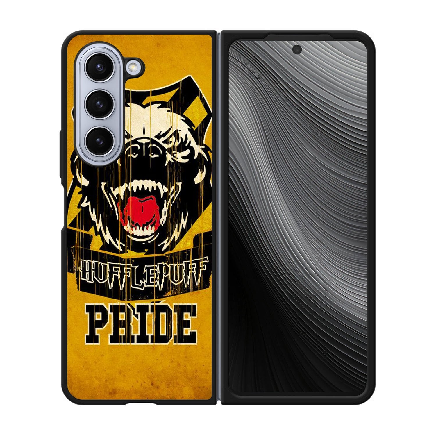 hufflepuff honey badger Case Samsung Galaxy z Fold 5 5G BC2552