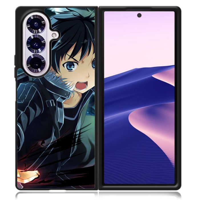 Sword Art Online Kirito ART Samsung Galaxy Z Fold 7 5G Case BC2556