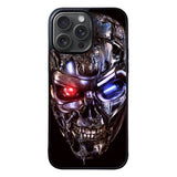 Terminator Robot Skull Case iPhone 15 Pro Max BC2563