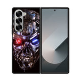 Terminator Robot Skull Case Samsung Galaxy Z Fold 6 5G BC2563