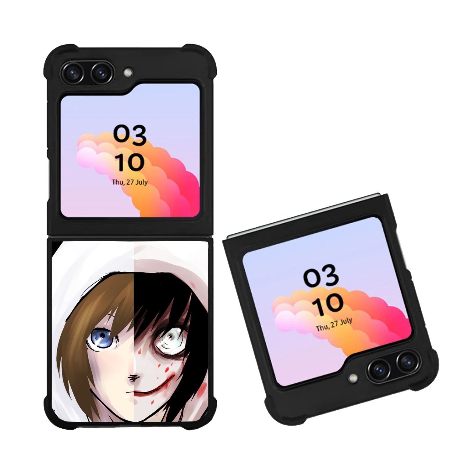 Jeff the Killer Case Samsung Galaxy Z Flip 5 5G BC2565