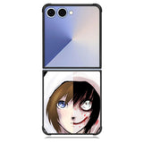 Jeff the Killer Samsung Galaxy Z Flip 7 Case BC2565