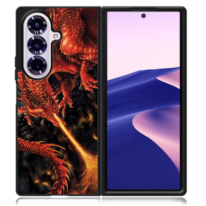 Red Dragon Samsung Galaxy Z Fold 7 5G Case BC2566