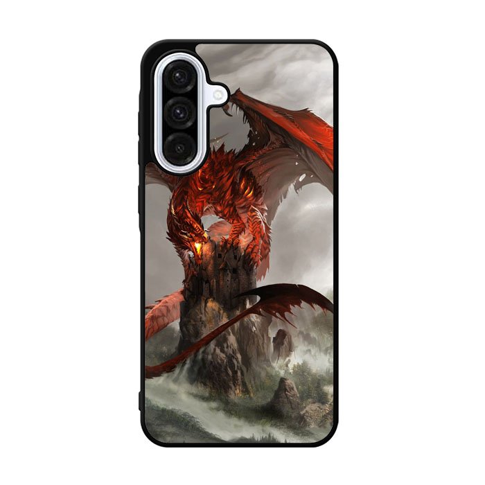 Red Dragon Wallpaper Samsung Galaxy A36 Case FE7348