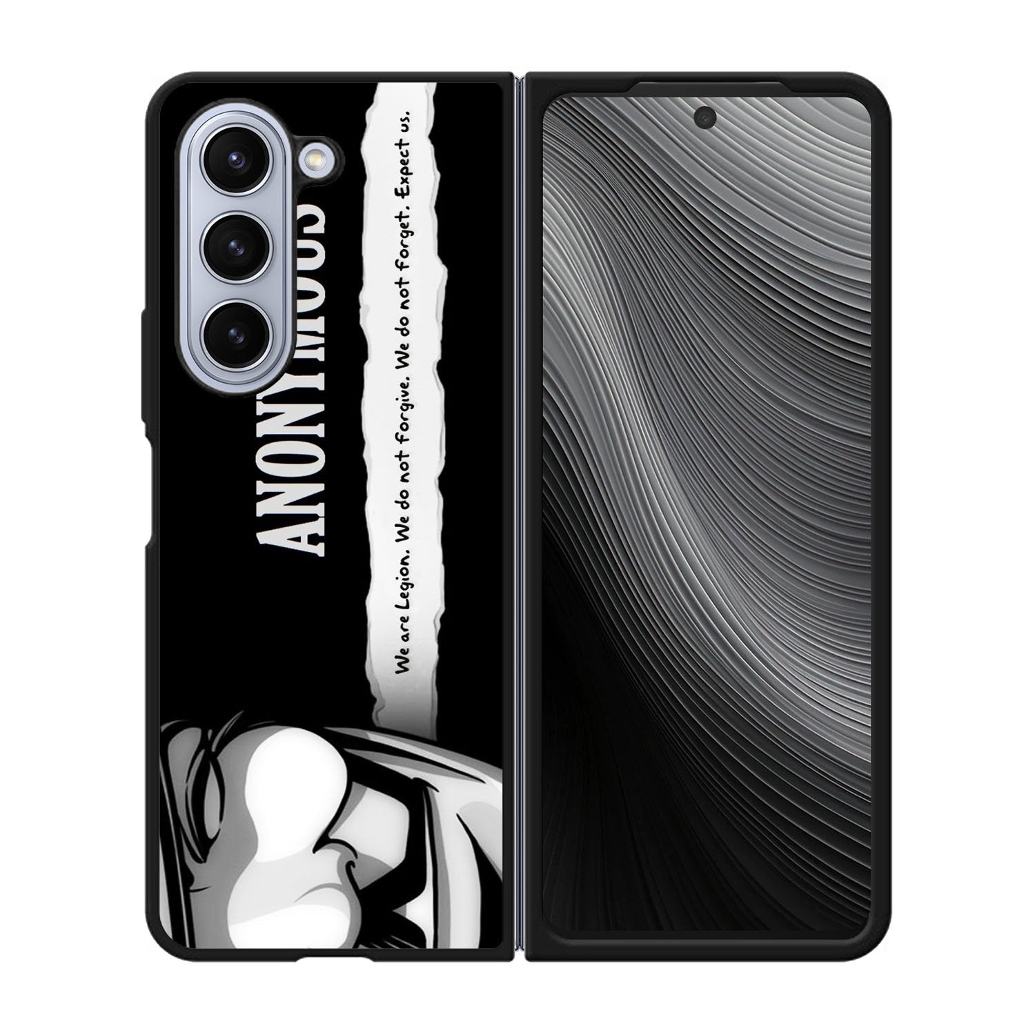 anonymous wallpaper Case Samsung Galaxy z Fold 5 5G BC2569