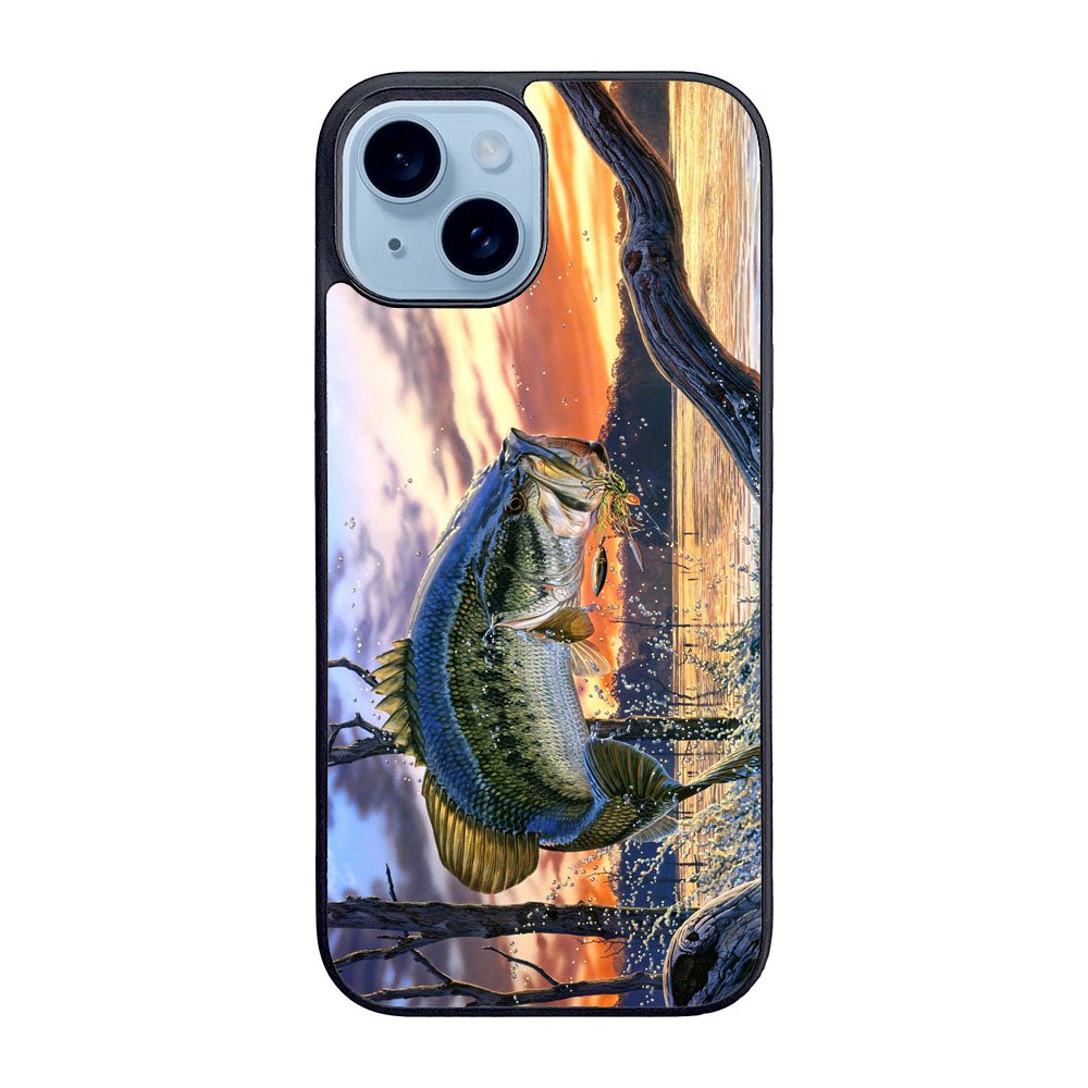Bass Fishing Case iPhone 15 Plus BC2570