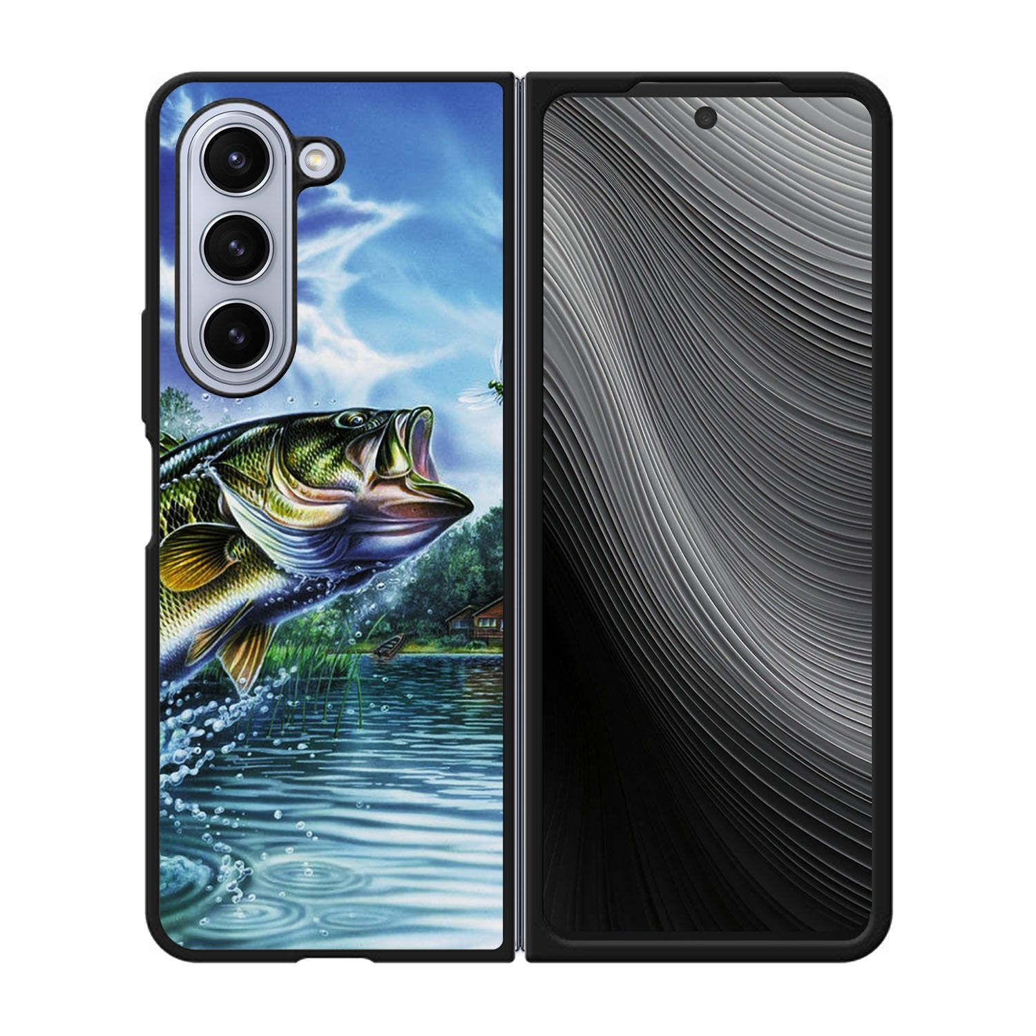 Bass Fishing Case Samsung Galaxy z Fold 5 5G BC2572