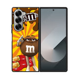 Chocolate Candy M&m Case Samsung Galaxy Z Fold 6 5G BC2577