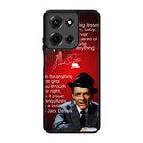 Frank Sinatra Portrait Motorola Moto G 5G 2025 Case BC2287
