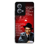 Frank Sinatra Portrait Motorola Moto Edge 2024 Case BC2287