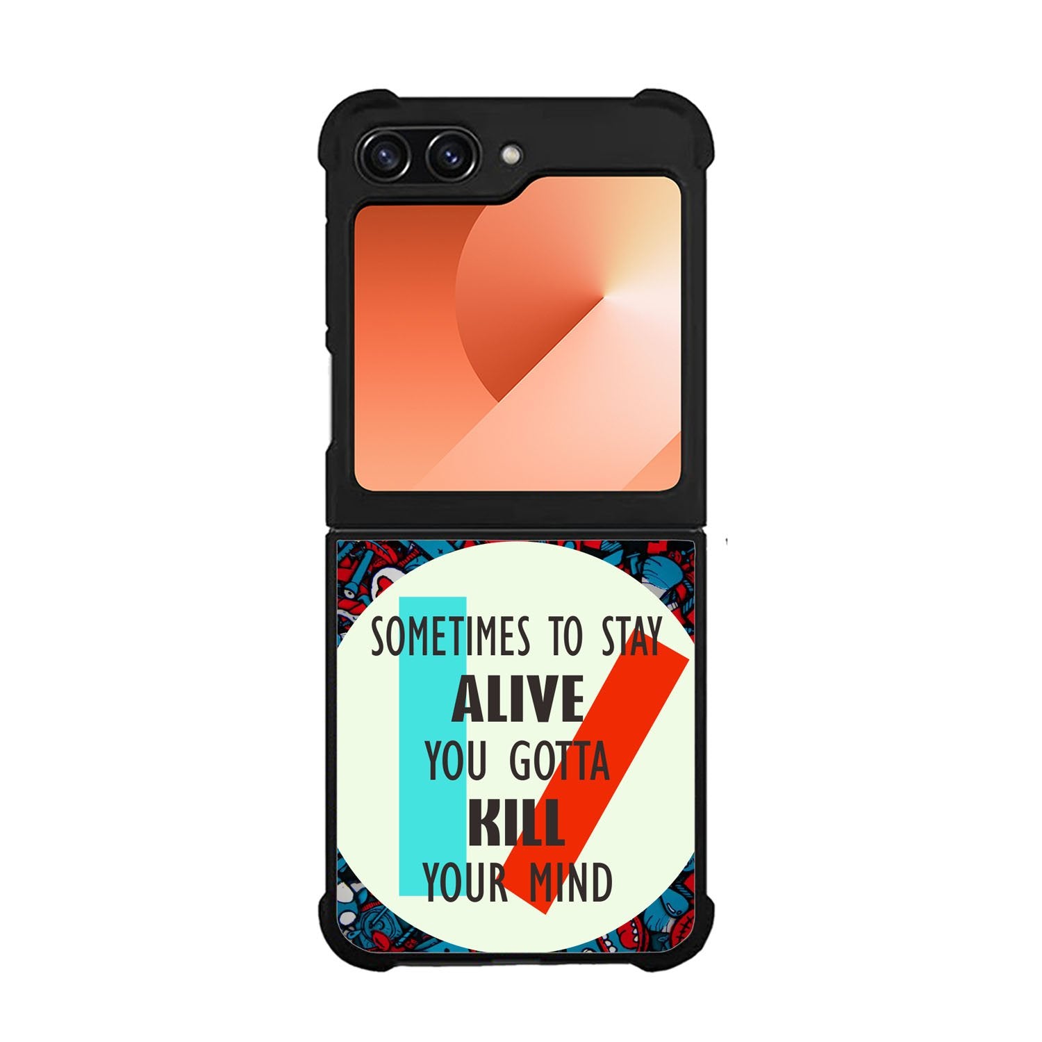 Twenty One Pilots Quote Case Samsung Galaxy Z Flip 6 5G BC2582