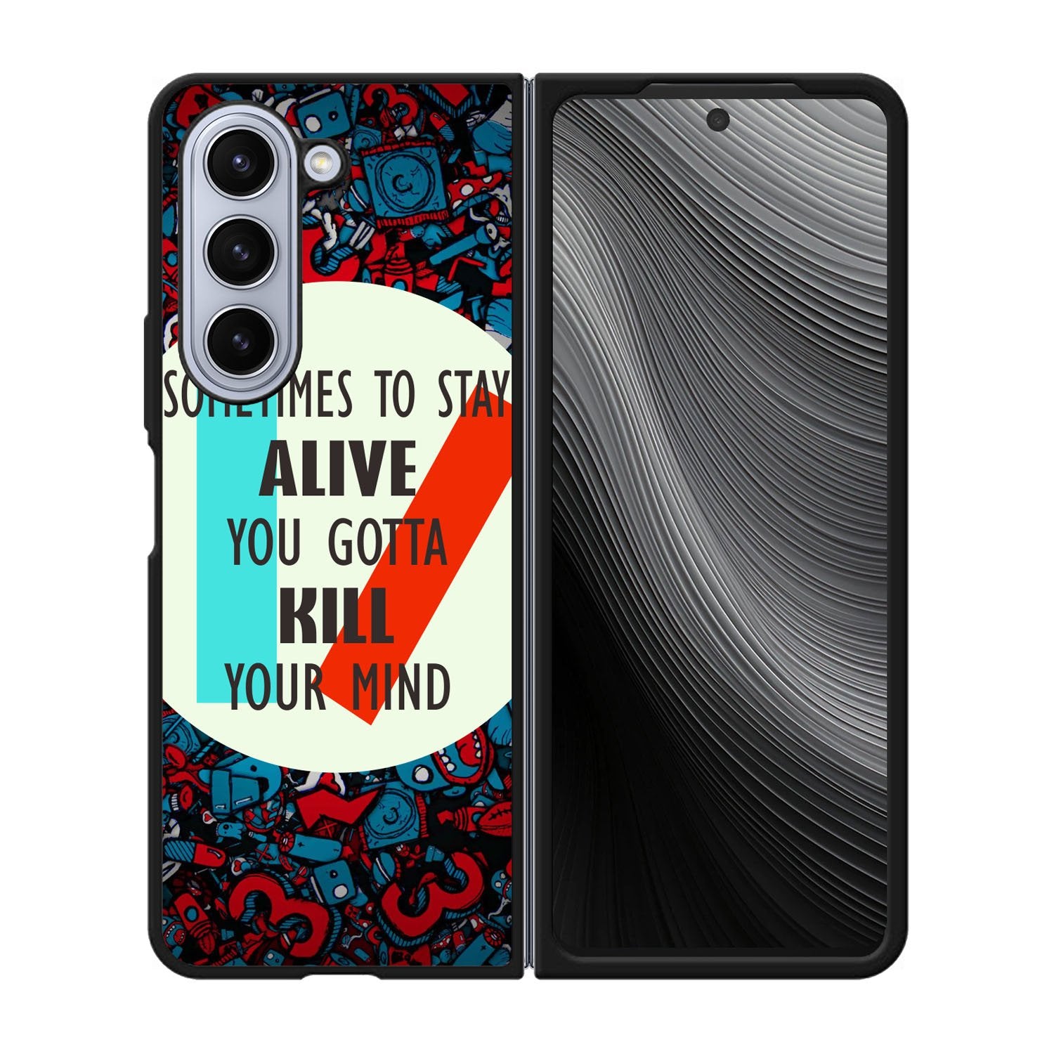 Twenty One Pilots Quote Case Samsung Galaxy z Fold 5 5G BC2582